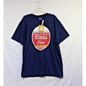 Coors T Shirt 2XL Adult Short Sleeve 100% Cotton NEW
